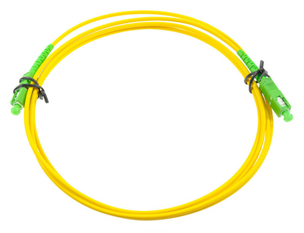 Optički patchcord kabl SC/APC-SC/APC SM simplex 1m 9/125 G.657A1 2mm