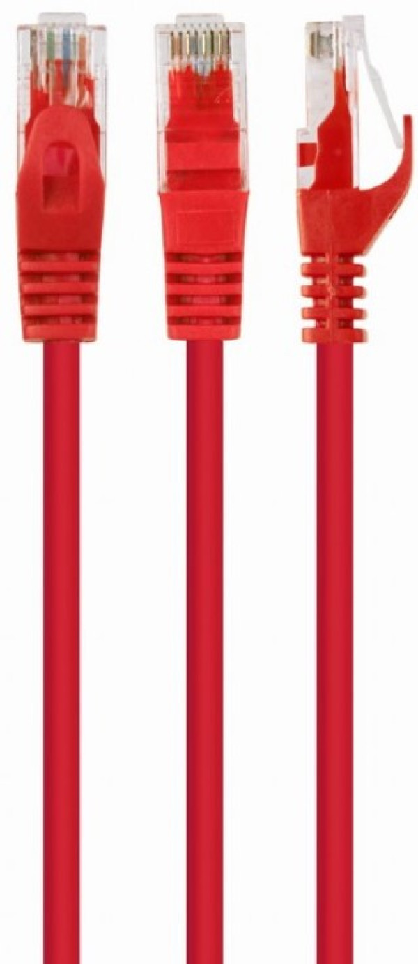 Patchcord mrežni kabl UTP cat6 CCA 1,5m crveni