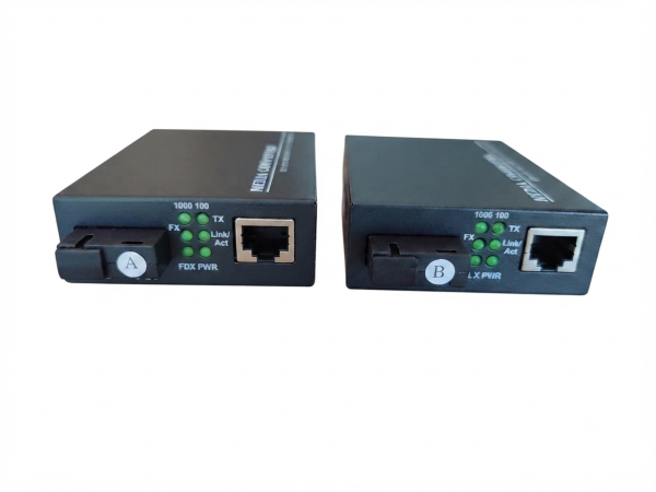 ExeLink SG1002TS-SC media konverter 1G(20km, SC), DC 5V/1A par