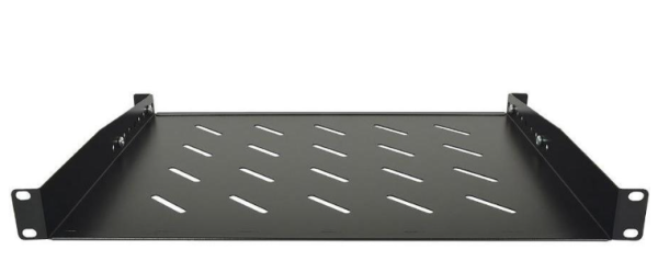 ExeLink Fiksna polica 1U za REK dubine 450mm  prednje montiranje