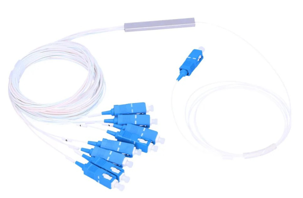 Extralink 1:8 PLC Splitter SC/UPC 900um 1.5m